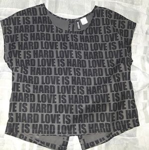 Love is hard top